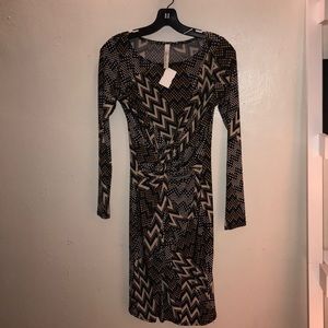 Zig Zag pattern dress